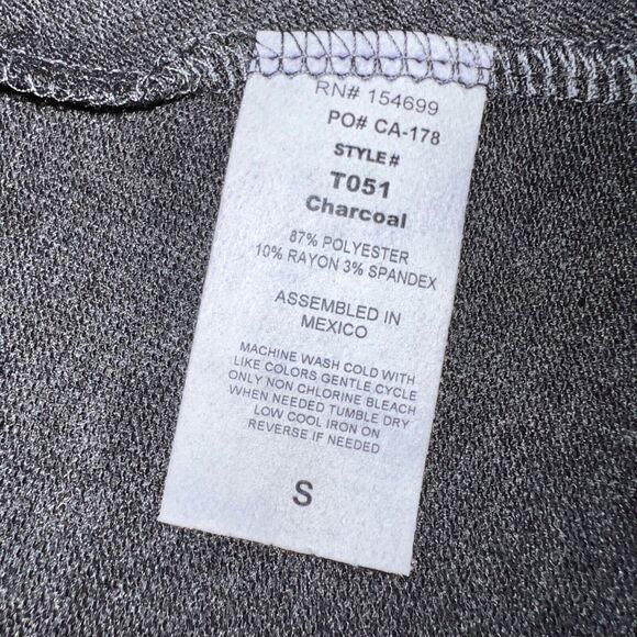 Bee Uniq Womens Cardigan Sweater Knee Length Open Front Hacci Duster Gray Small - Picture 9 of 11